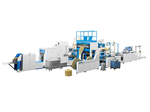 Automatic round string paper bag machine
